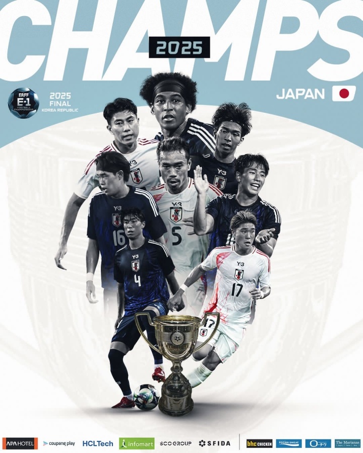 日本5隊??48名日本球員身價超200萬，東亞杯僅來1位仍3連勝奪冠