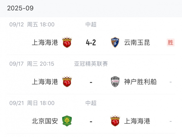 4天后將客戰(zhàn)國(guó)安！海港進(jìn)行7人輪換：4外援出戰(zhàn)，蔣光太繼續(xù)首發(fā)