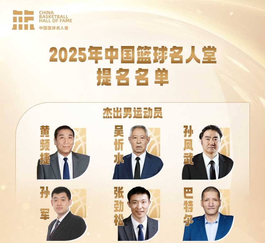 傳奇自傳承！上直播吧 舉薦中國籃球名人堂成員——男運(yùn)動員篇