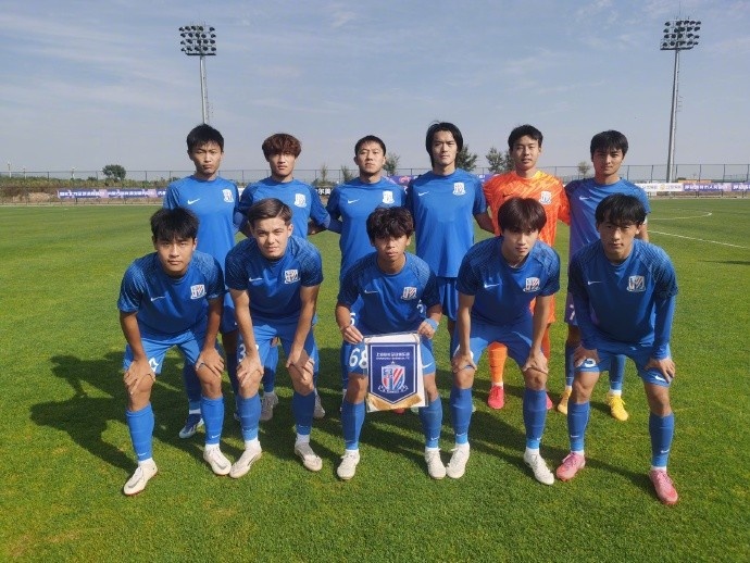 青少年精英聯(lián)賽（U21組）晉級(jí)賽第6輪，上海申花6-1戰(zhàn)勝昆明城星