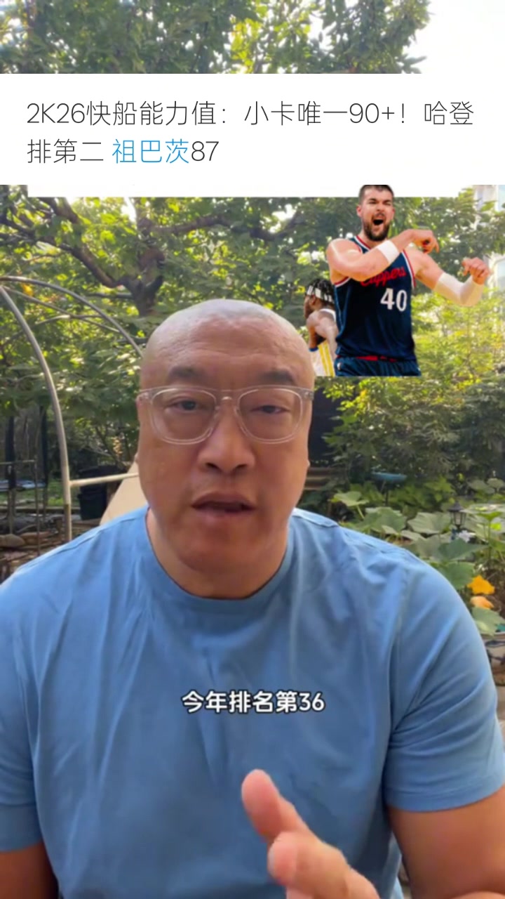 馬?。鹤姘痛娜ツ隂](méi)進(jìn)前100名&今年排第36 他才是最快進(jìn)步球員