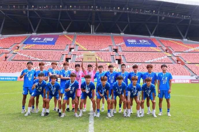 中青賽高中年齡段U17總決賽，津門虎U17斬獲全國季軍！